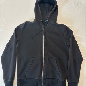 Divided Charcoal Zip-Up Hoodie